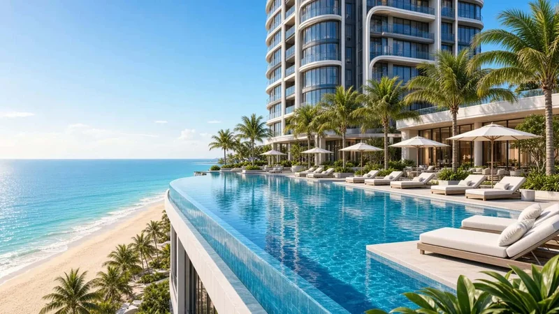 Hồ bơi chân mây Panorama vô cực trên tầng cao