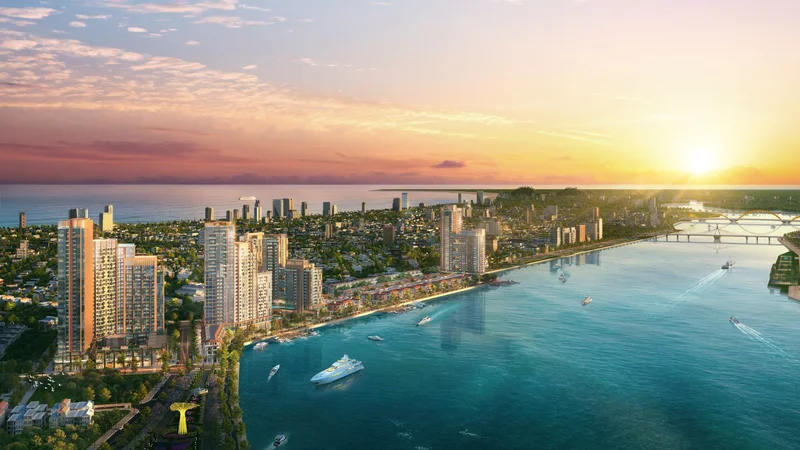 Toàn cảnh Sun Symphony Residence rực rỡ bên dòng sông Hàn